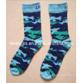 2014 calcetines militares calientes del camuflaje de los hombres de la venta